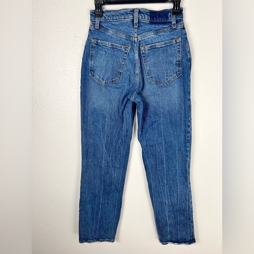 Abercrombie & Fitch 90s Straight Ultra High Rise Denim Jeans size 26 - Picture 4 of 7